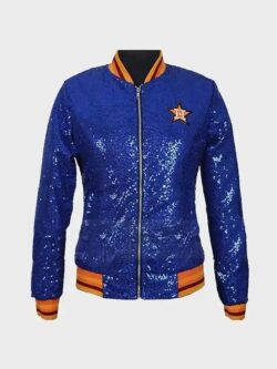 Baseball Team Houston Astros Sequin Blue Jacket
