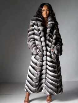Women’s Chinchilla Fur Coat