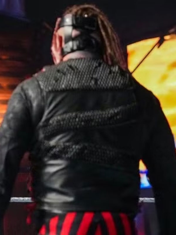 Wrestlemania 37 Bray Wyatt Black Leather Vest