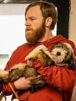Frank Of Ireland Brian Gleeson Red Hoodie