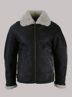 Men's Sheepskin Original B3 Pilot Winter Jacket