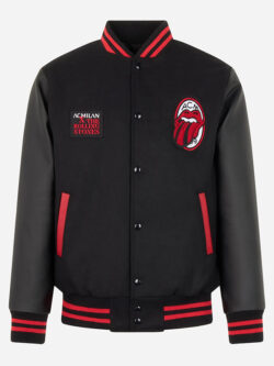Ac Milan X Rolling Stones Varsity Jacket