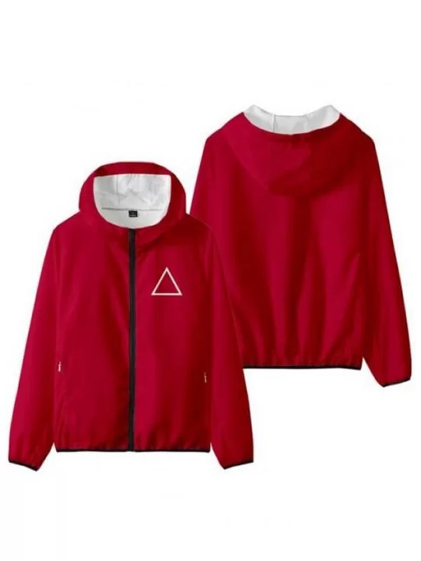 Squid Game Guard Pink Hoodie - Image 2
