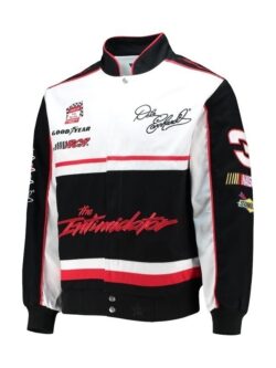 Dale Earnhardt Black and White