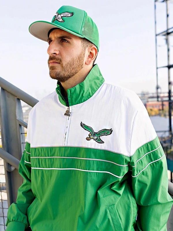 Philadelphia Eagles Kelly Green Starter Jacket - Image 2