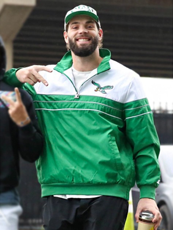Philadelphia Eagles Kelly Green Starter Jacket - Image 4