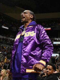 Snoop Dogg Los Angeles Lakers Purple