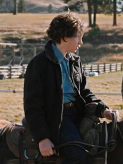 Yellowstone Tate Dutton Black Jacket
