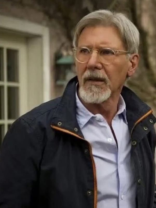 1923 Harrison Ford Black Jacket