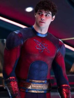 Black Adam Noah Centineo Leather Jacket