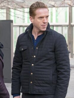 Billions S02 Damian Lewis Black Jacket