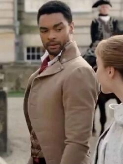 Bridgerton Simon Basset Beige Tailcoat