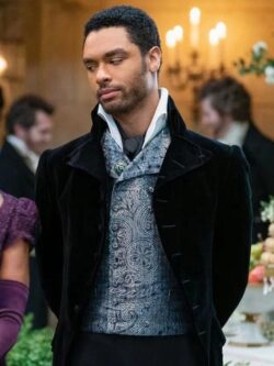 Bridgerton Simon Basset Black Tailcoat