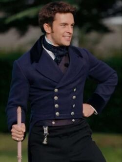 Jonathan Bailey Blue Tailcoat