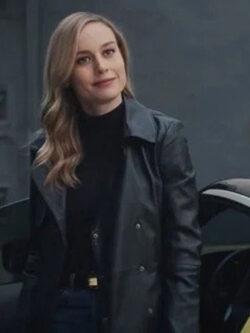 Fast X 2023 Brie Larson Leather Coat