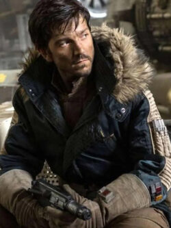 Star Wars Rogue One Captain Cassian Andor Parka Jacket