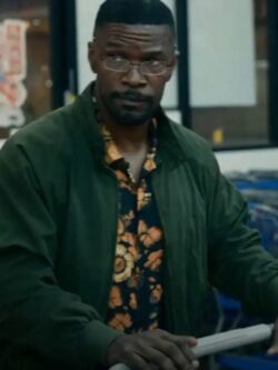 Day Shift Jamie Foxx Green Jacket