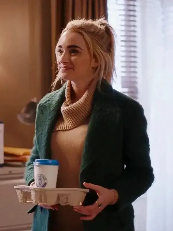 Georgia Brianne Ginny and Georgia Miller Green Coat