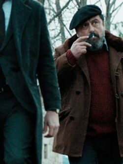 Money Heist Moscú Brown Coat