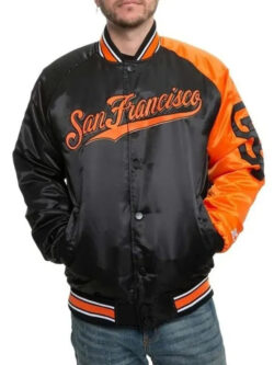San Francisco Giants Black And Orange Jacket