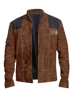 Solo A Star Wars Story Han Solo Leather Brown Jacket