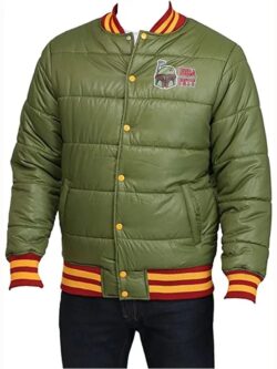 Star Wars Boba Fett Green Puffer Jacket