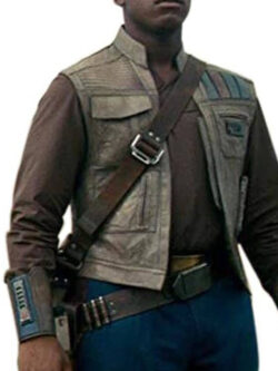 Star Wars Rise Of The Skywalker Finn Leather Vest