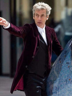 Peter Capaldi Twelfth Doctor Velvet Coat