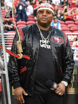 San Francisco 49ers E-40 Sequin Jacket