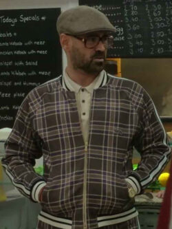 Colin Farrell The Gentlemen Coach Cotton Brown Tracksuit