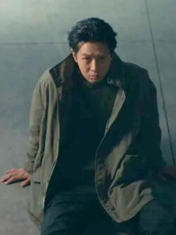 A Killer Paradox Lee Tang 2024 Green Cotton Jacket