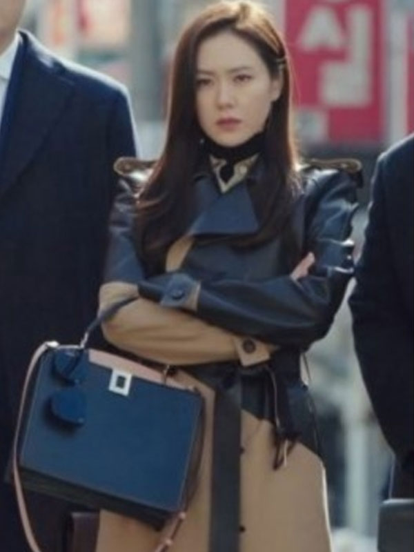 Crash Landing On You Yoon Se Ri Fashion Two Tone Belted Coat