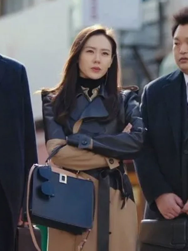 Crash Landing On You Yoon Se Ri Fashion Two Tone Coat