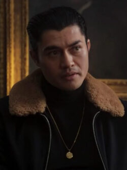 The Gentlemen Dry Eye Black Fur Collar Jacket