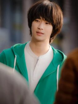 Bang Dong-gu Crash Landing on You Kim Soo-Hyun Green Hoodie
