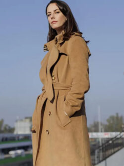 Susie Glass 2024 The Gentlemen Brown Trench Coat