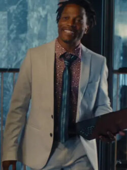The Gentlemen 2024 Jermaine Fowler White Blazer