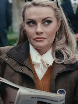 Tammy TV Series The Gentlemen Chanel Cresswell Brown Jacket