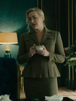 The Regime 2024 Kate Winslet Military-Inspired Blazer