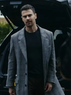 Theo James The Gentlemen 2024 Eddie Horniman Trench Coat