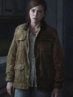 Ashley Johnson The Last Of Us Part II Leather Jacket