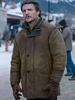 Pedro Pascal The Last Of Us Brown Jacket