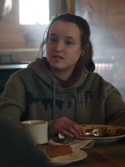 The Last Of Us 2023 Bella Ramsey Treeline Hoodie