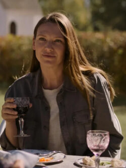 The Last Of Us S01 Anna Torv Grey Jacket