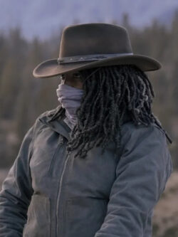 Rutina Wesley Tv Series The Last Of Us Season 1 Maria Grey Cotton Jacket