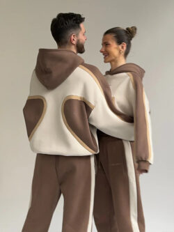 90s Unisex Cappuccino Creme Cloud Fleece Hoodie