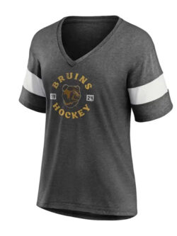 Boston Bruins V Neck T Shirt