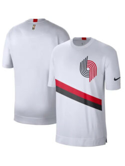 Larson Portland Trail Blazers White Shirt