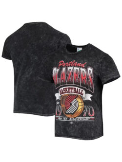 Liam Portland Trail Blazers Black T-Shirt