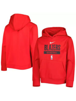 Nader Portland Trail Blazers Red Hoodie